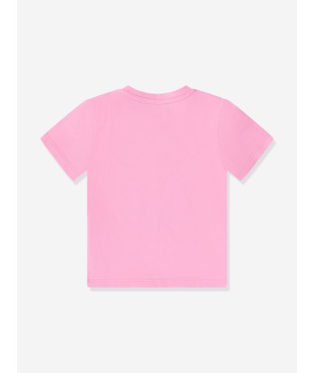 Versace Baby Girls Medusa Logo T-Shirt in Pink acheter en ligne