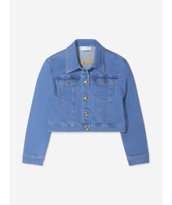 Roberto Cavalli Girls Cotton Denim Jacket l'évolution des habitudes 