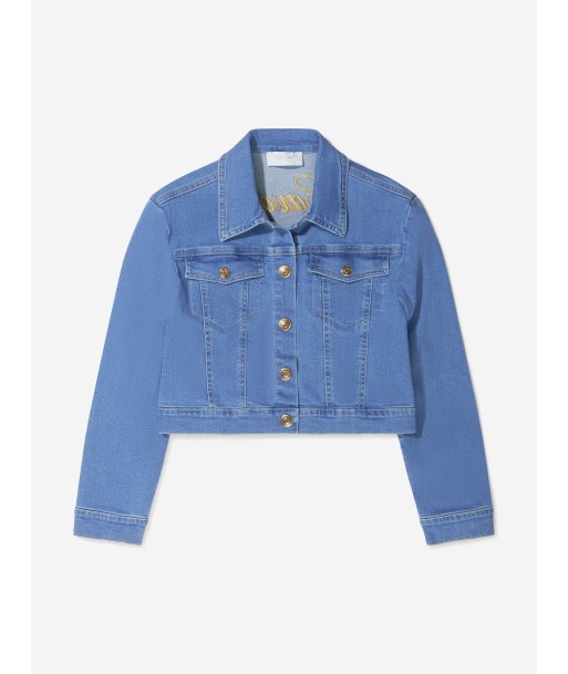 Roberto Cavalli Girls Cotton Denim Jacket l'évolution des habitudes 