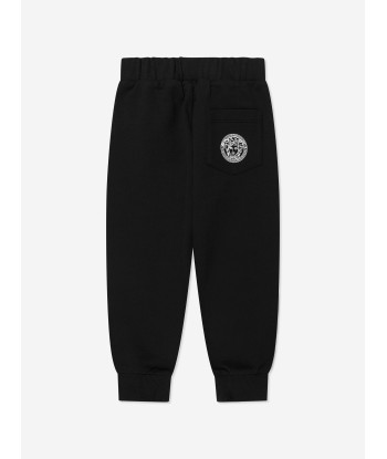 Versace Boys Logo Joggers in Black en ligne des produits 