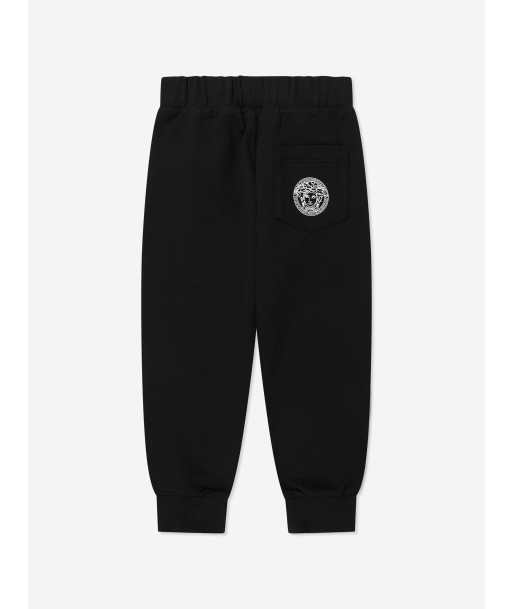 Versace Boys Logo Joggers in Black en ligne des produits 