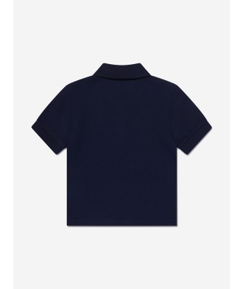 Versace Baby Boys Logo Polo Shirt in Navy Le MVP de beaucoup