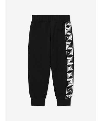 Versace Boys Logo Joggers in Black en ligne des produits 