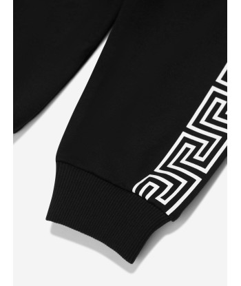 Versace Boys Logo Joggers in Black en ligne des produits 