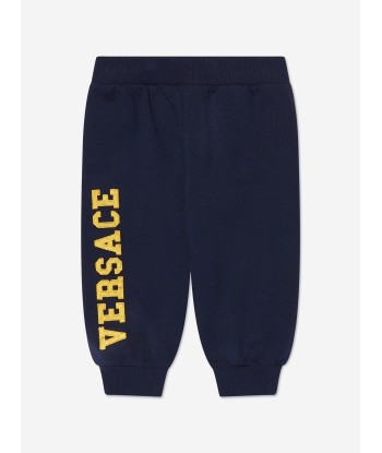 Versace Baby Boys Logo Joggers in Navy JUSQU'A -70%! 