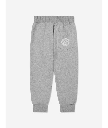 Versace Boys Logo Joggers in Grey de votre