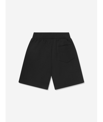 Versace Boys La Greca Logo Shorts in Black du meilleur 