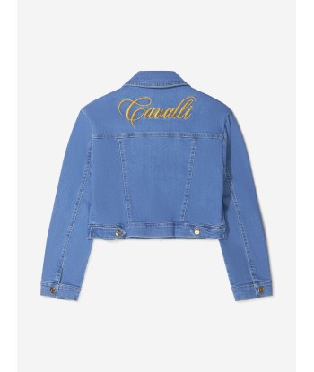 Roberto Cavalli Girls Cotton Denim Jacket l'évolution des habitudes 