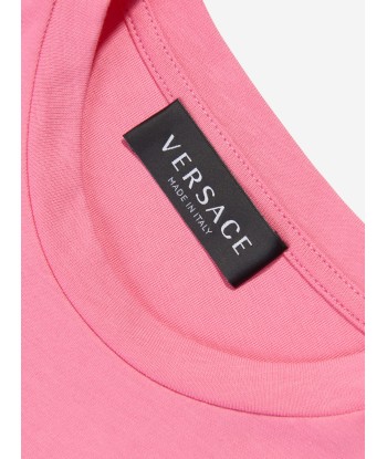 Versace Girls Logo T-Shirt in Pink Le MVP de beaucoup