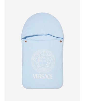 Versace Baby Boys Medusa Logo Nest in Blue 2 - 3 jours ouvrés.