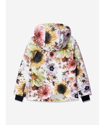 Molo Girls Retro Flowers Ski Jacket in Multicolour de France