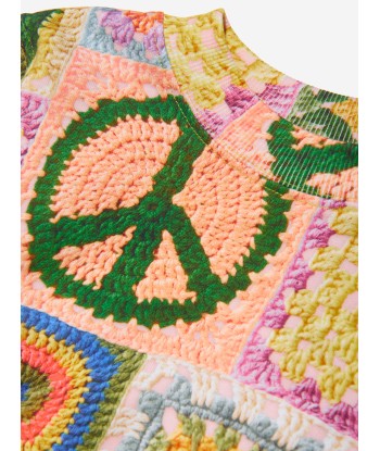 Molo Girls Crochet Vibe Sweatshirt in Multicolour Comparez plus de prix