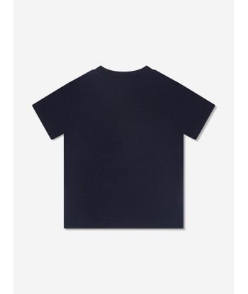 Ralph Lauren Baby Boys Bear T-Shirt in Navy ou a consommer sur place