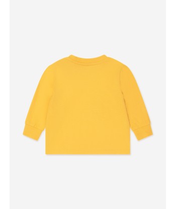 Ralph Lauren Baby Boys Long Sleeve T-Shirt in Yellow les ligaments