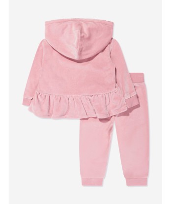 Ralph Lauren Baby Girls Tracksuit in Pink livraison et retour toujours gratuits