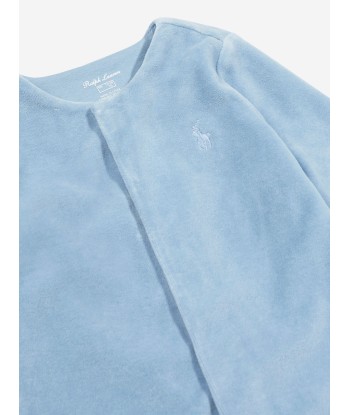 Ralph Lauren Baby Boys Logo Babygrow in Blue en ligne des produits 