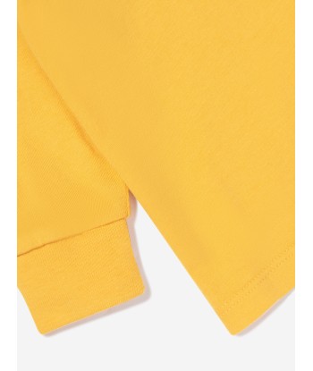 Ralph Lauren Baby Boys Long Sleeve T-Shirt in Yellow les ligaments