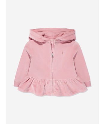 Ralph Lauren Baby Girls Tracksuit in Pink livraison et retour toujours gratuits