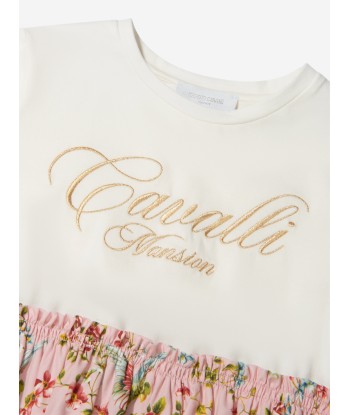 Roberto Cavalli Girls Cotton Floral Print Dress shop