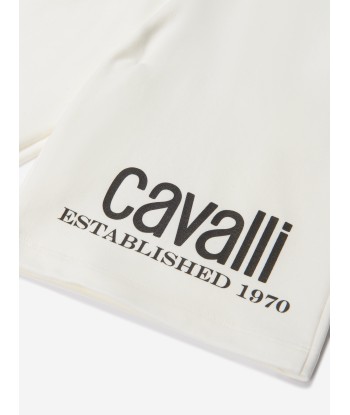 Roberto Cavalli Boys Logo Shorts Dans la société mordern