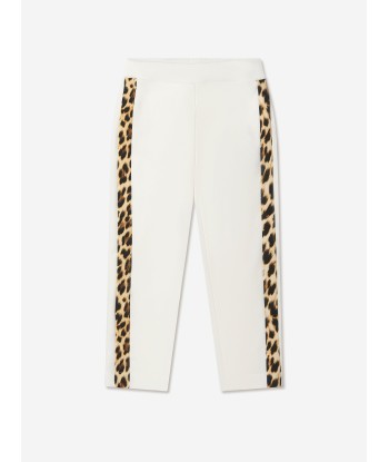 Roberto Cavalli Girls Cotton Fleece Joggers s'inspire de l'anatomie humaine