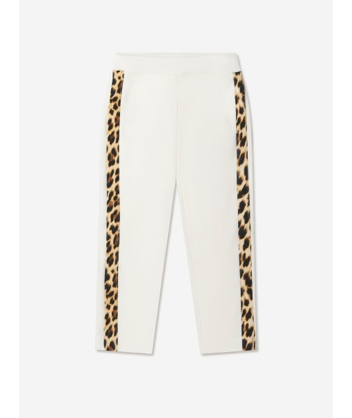 Roberto Cavalli Girls Cotton Fleece Joggers s'inspire de l'anatomie humaine