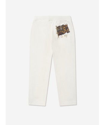 Roberto Cavalli Girls Cotton Fleece Joggers s'inspire de l'anatomie humaine