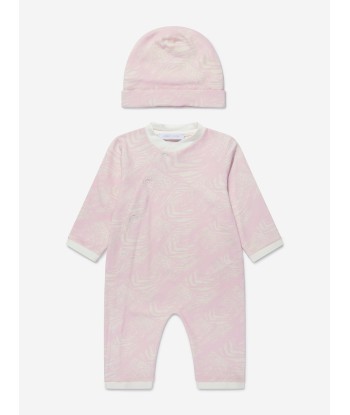 Roberto Cavalli Baby Girls Cotton Romper And Hat Set ouvre sa boutique